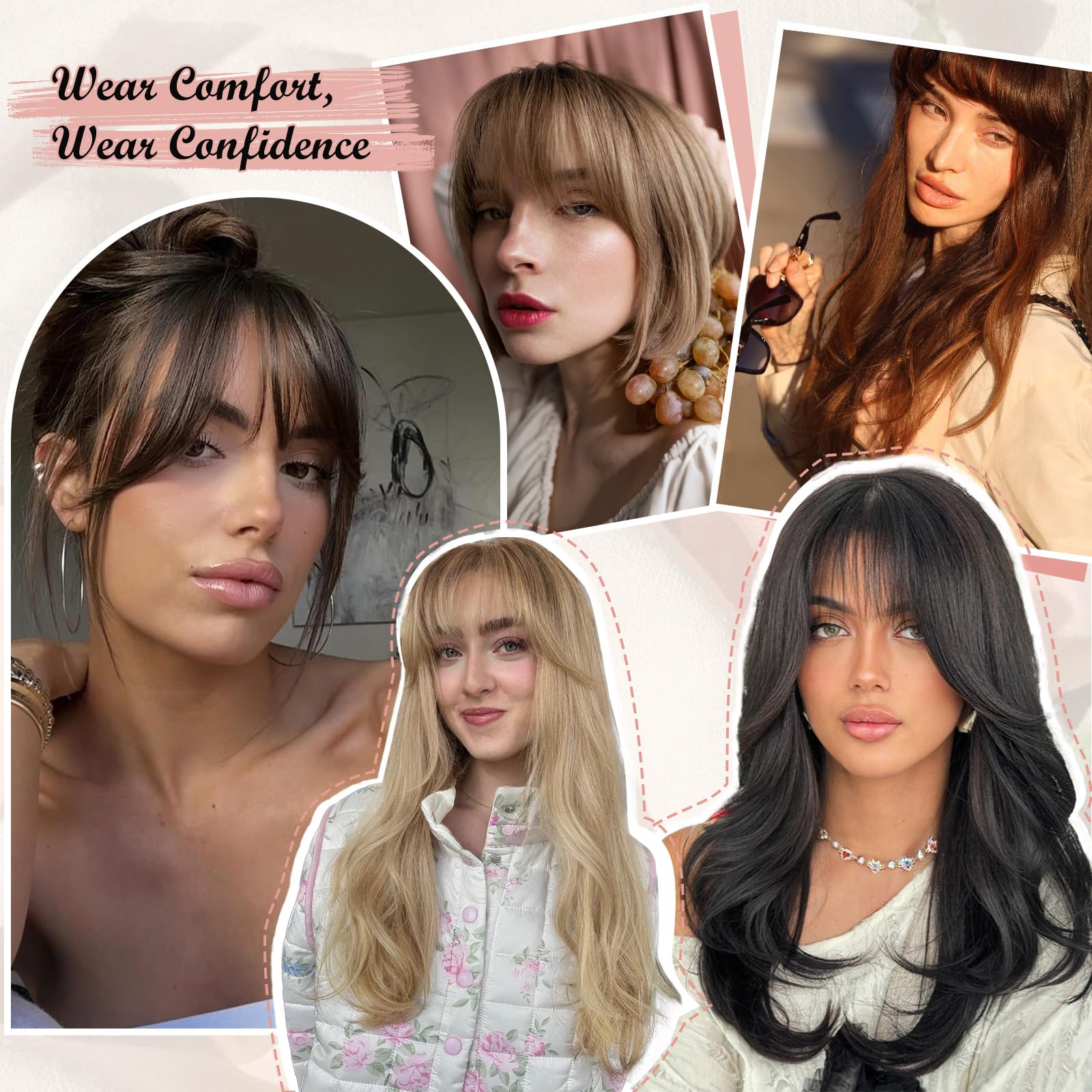 EINAEY can be curled or straightened for versatile styling