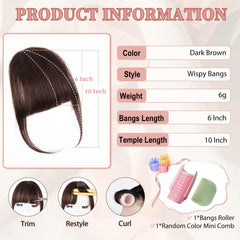 EINAEY darkest brown color match blends with brunettes