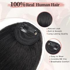 EINAEY French wispy bangs highlight face framing and soft features