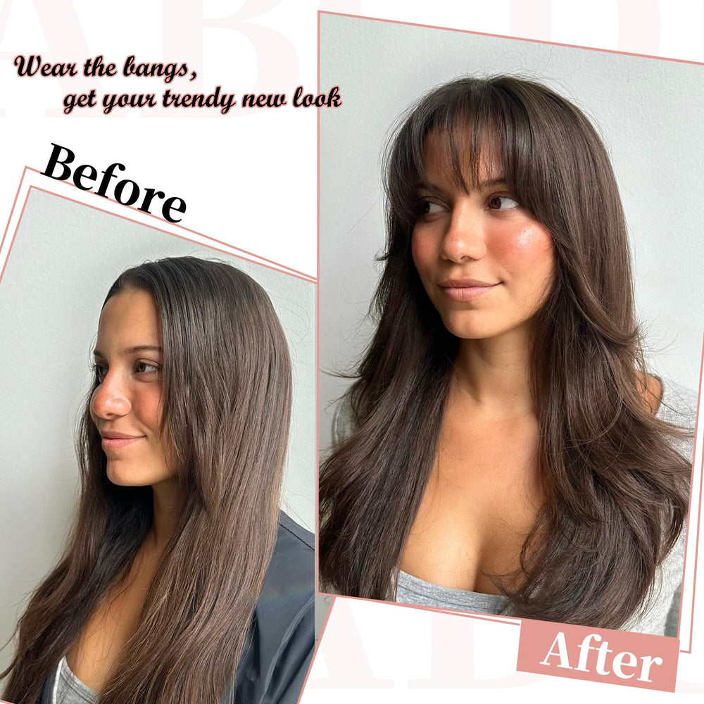 EINAEY wispy edges soften hairline for flattering framing