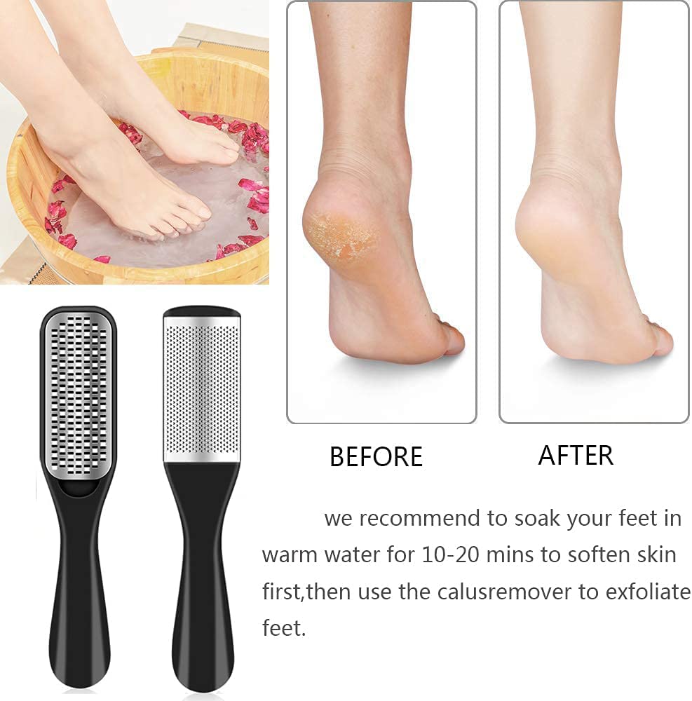 Foot file and nail file from EKOCSIO for gentle shaping