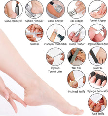 Stainless steel foot rasp from EKOCSIO for smooth heels and calluses