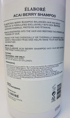 Elabore Acai Berry Shampoing : ingrédients visibles et brillance potentielle