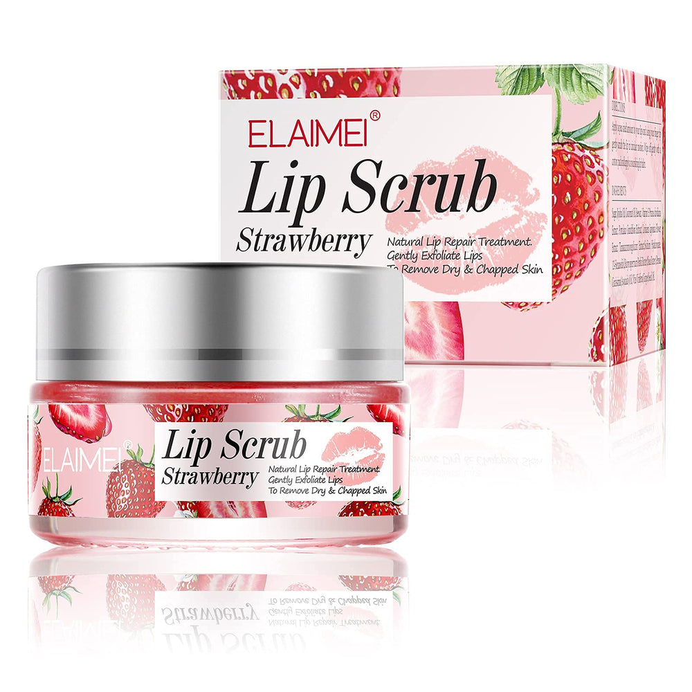 ELAIMEI lip scrub gift-ready packaging suits birthdays or Mother's Day.