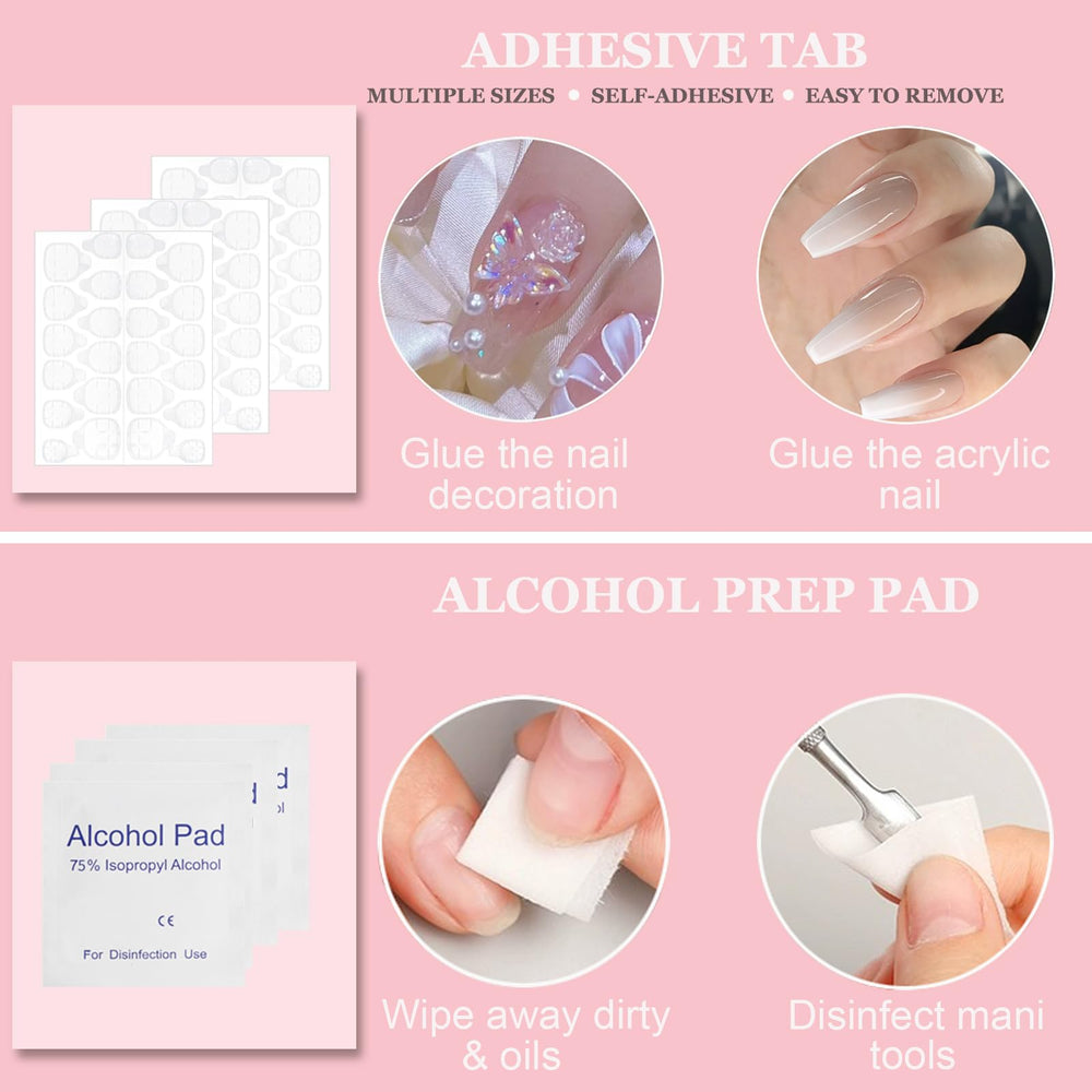 ELALRAU adhesive tabs offer quick, mess-free attachment