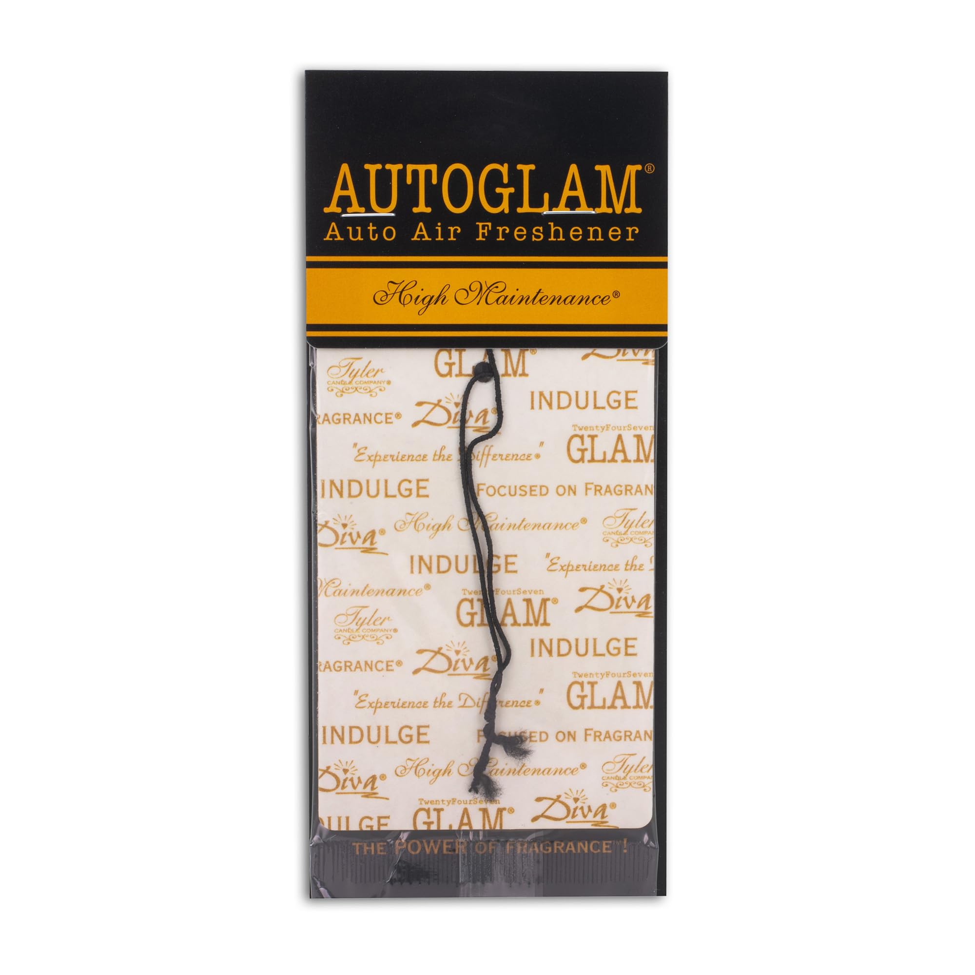 Elanze Designs Autoglam car air freshener in the vehicle cabin