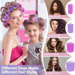 ELASO small rollers for tight, precise curls and texture.