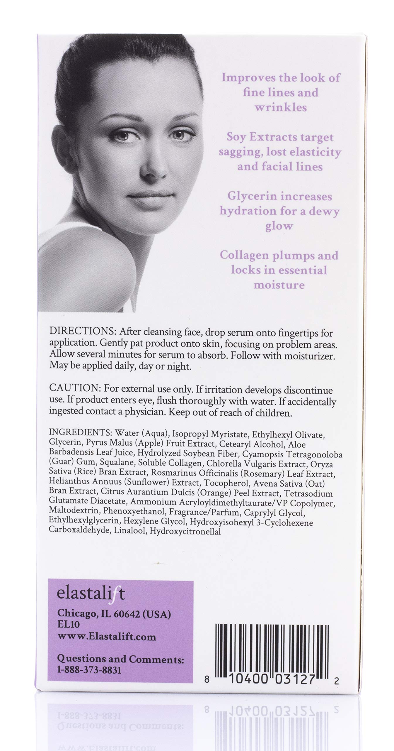 Elastalift duo-pack of collagen serum for everyday routine.