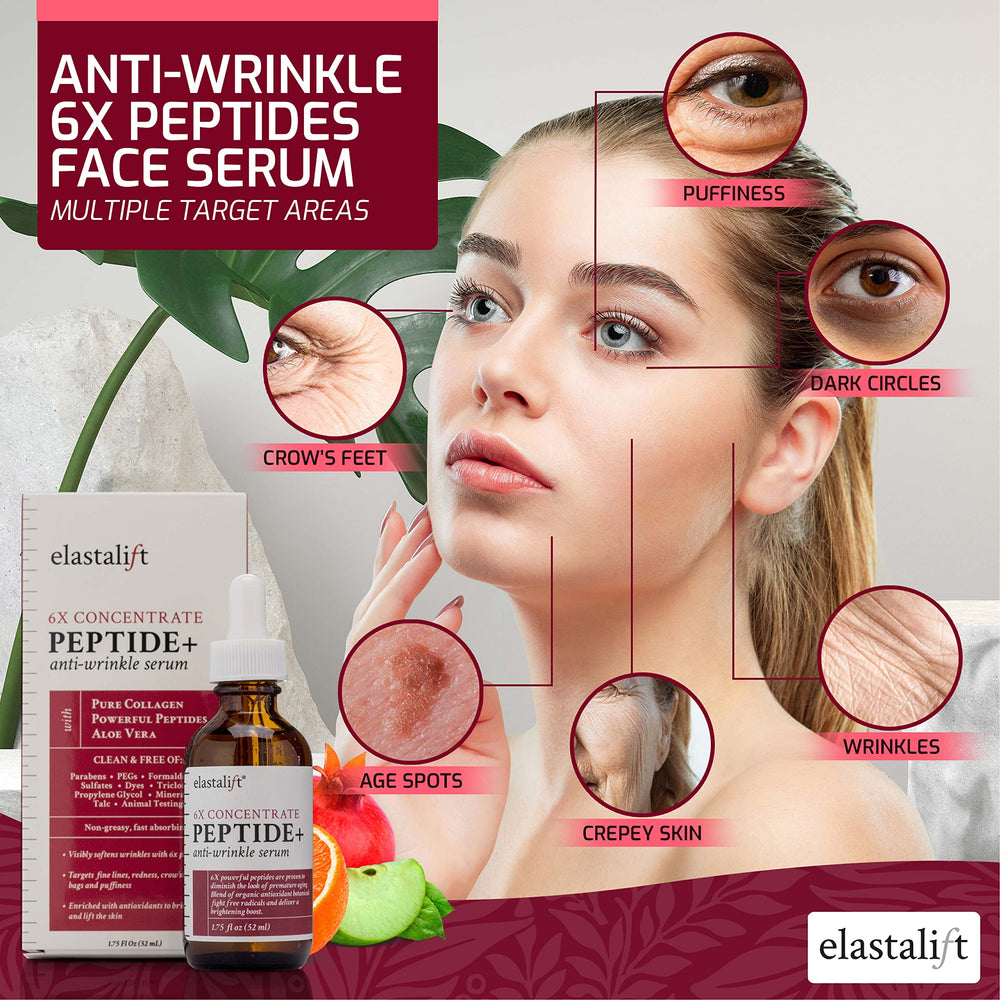 Elastalift face serum on hand illustrates quick absorption and non-greasy finish
