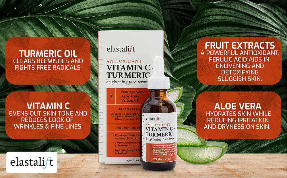 Elastalift Serum dropper bottle demonstrates quick absorption and a lightweight texture.