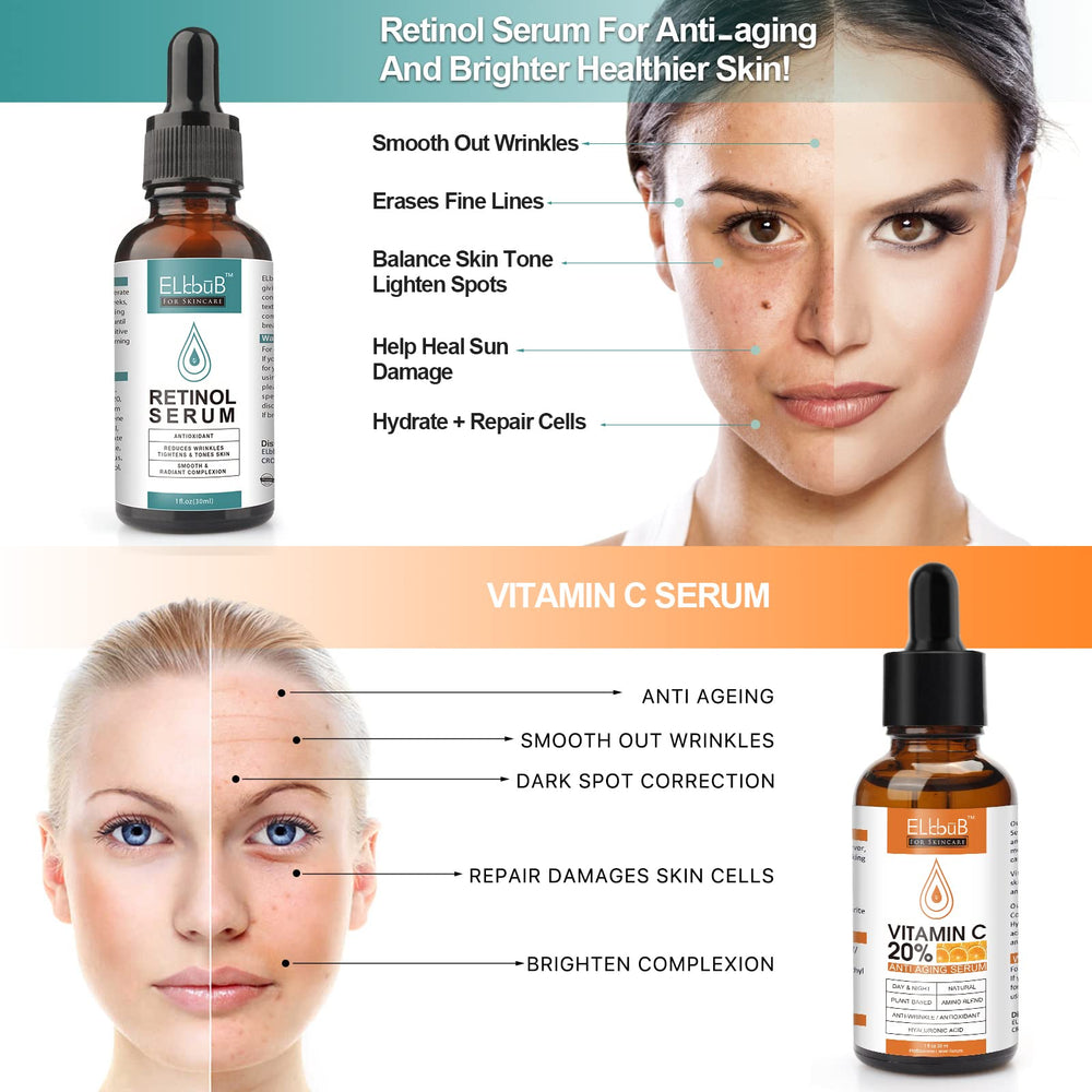 ELBBUB day-night serum dropper close-up for precise application and hydration.