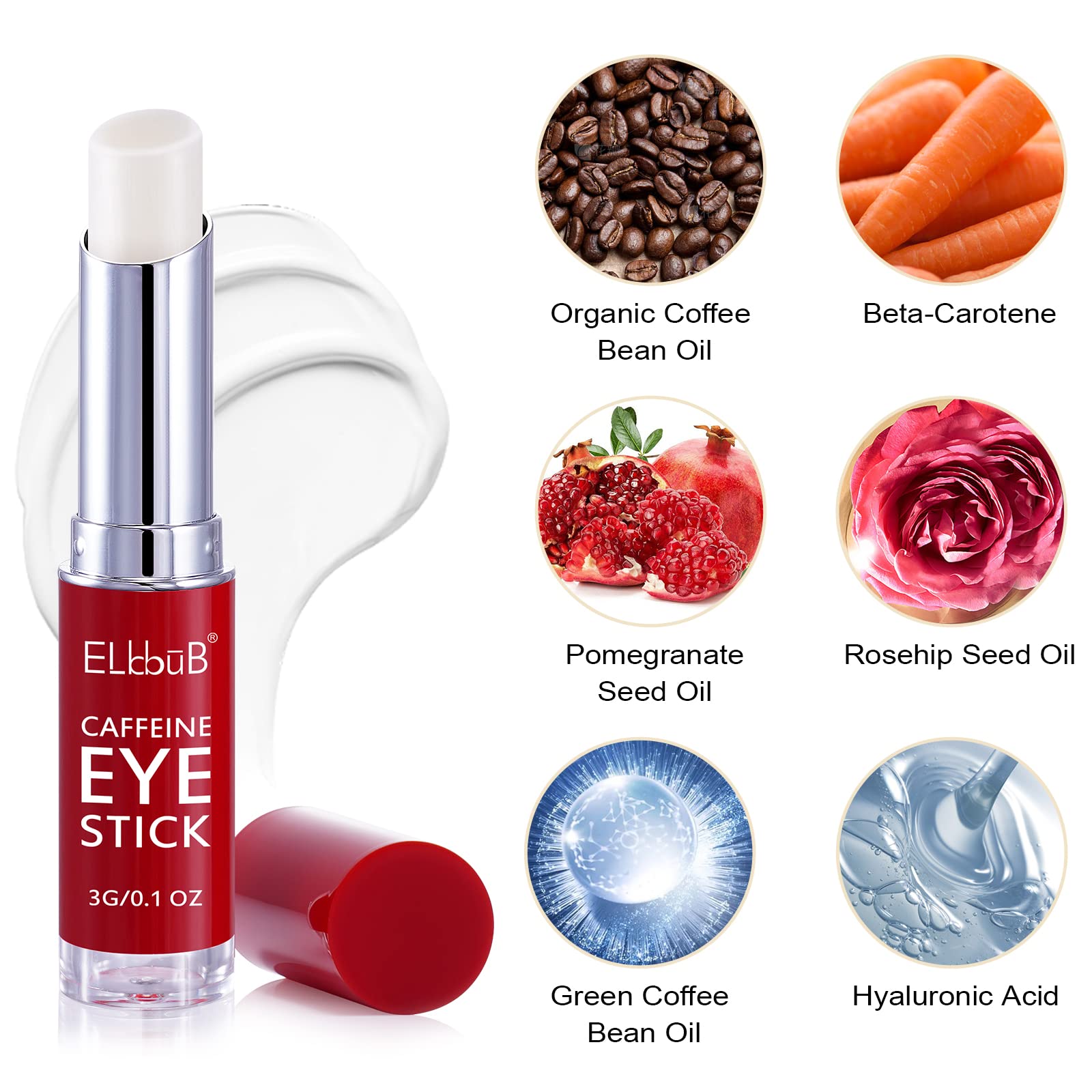 ELBBUB Eye Stick roller-tip closeup for gentle circular application.