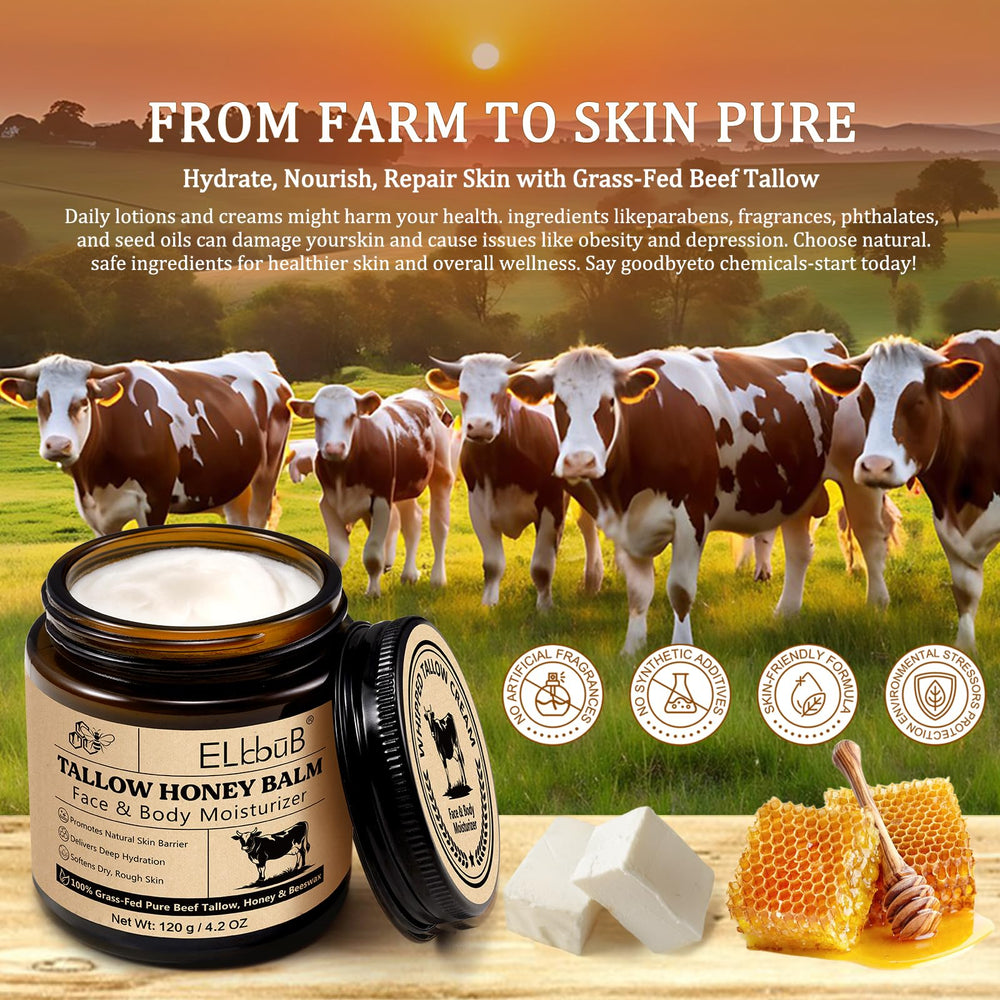 ELBBUB face and body application demonstrates easy, even coverage