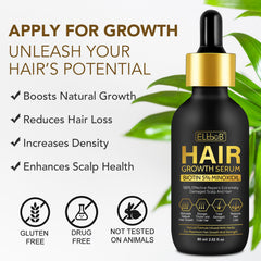 ELBBUB hair-density-closeup shows thicker-looking strands for fuller appearance.