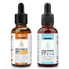 ELBBUB Vitamin C serum bottle for hydrated, radiant skin.