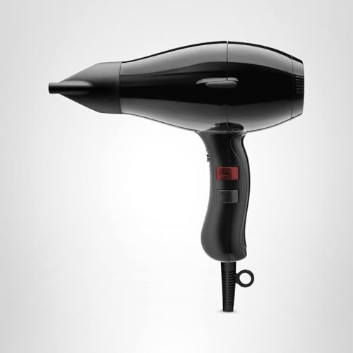 Elchim 3900 Light Ionic Black finish and branding on premium salon tool.
