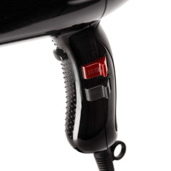 Elchim 3900 Light Ionic Black concentrator attachment 2 for targeted styling.