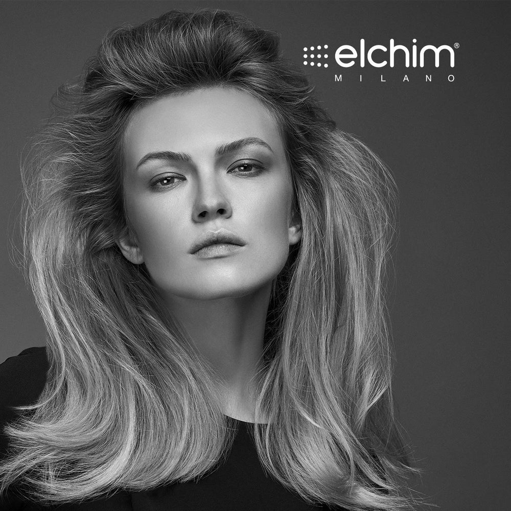 Elchim 3900 Light Ionic Black control panel for professional styling.