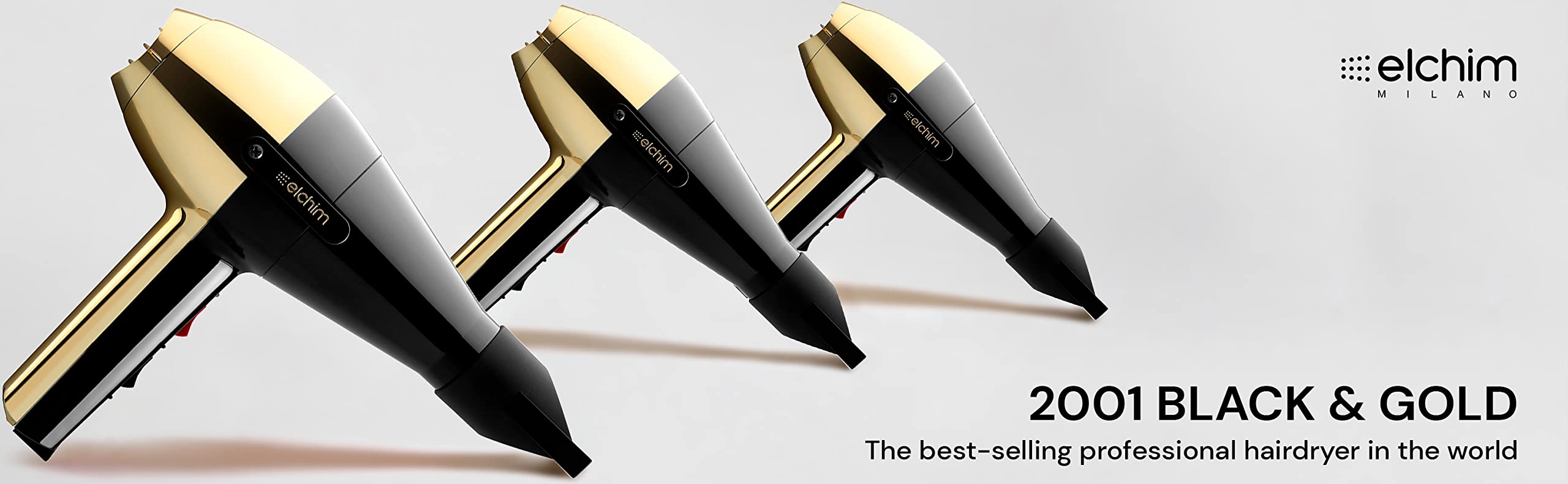 Elchim Classic 2001 premium design highlighting durability for daily use.