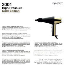 Salon scene with Elchim Classic 2001 used by a professional stylist.