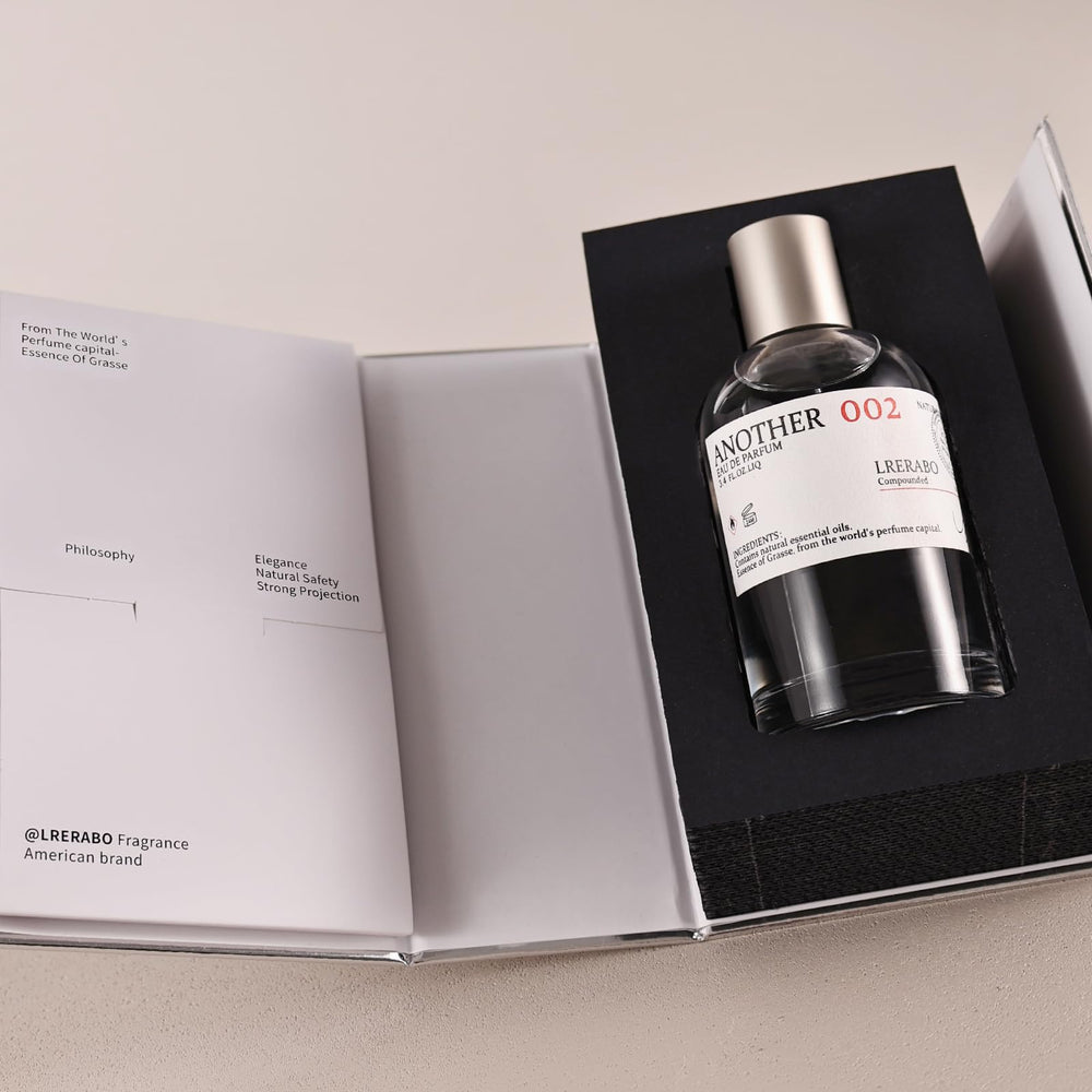 EldEast ANOTHER No.002 packaging highlights vegan and cruelty-free ethics.