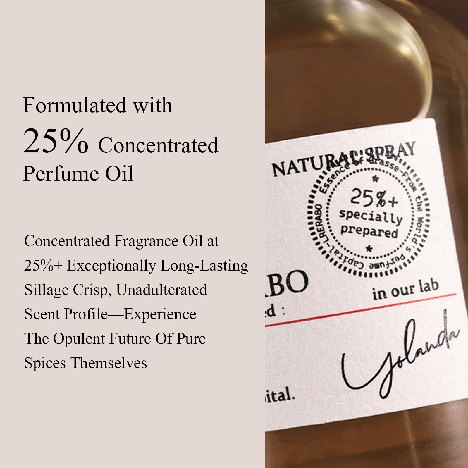 EldEast LRERABO heart notes of Sichuan pepper and sandalwood for warmth.