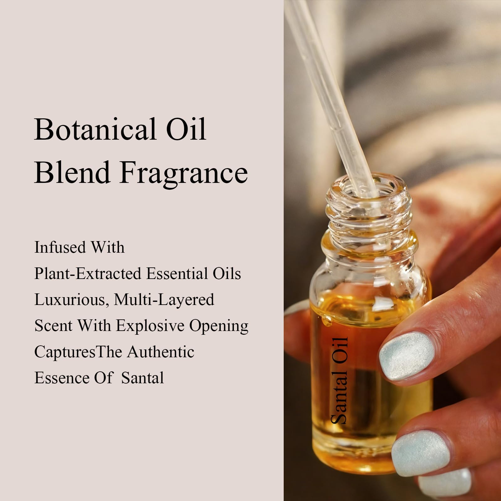 EldEast SANTAL bottle with leather accents, evoking rugged elegance for evenings