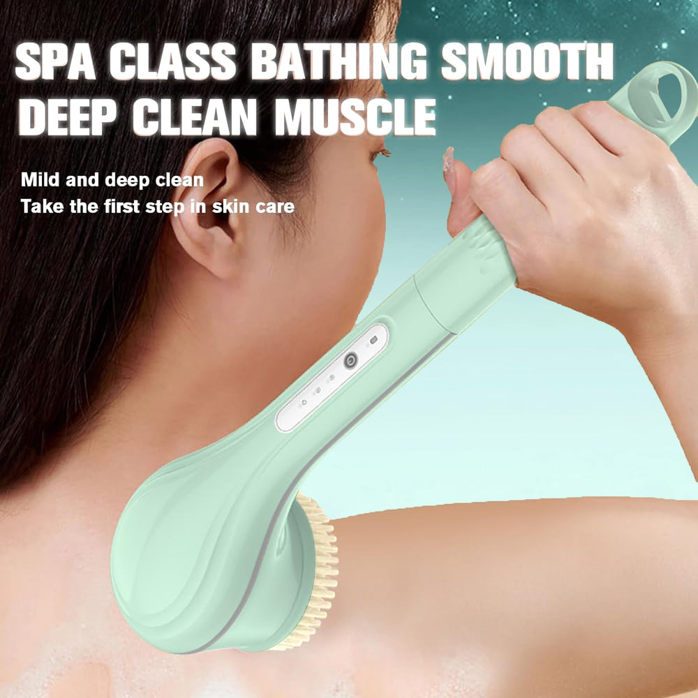Electric Body Brush soft head gentle cleaning for sensitive areas