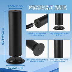 Electric Foot Callus Remover side view showing compact, portable build for travel use.