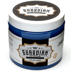 Element Tattoo Supply Guardian Tattoo Glide texture on skin shows thin, non-clogging formula.