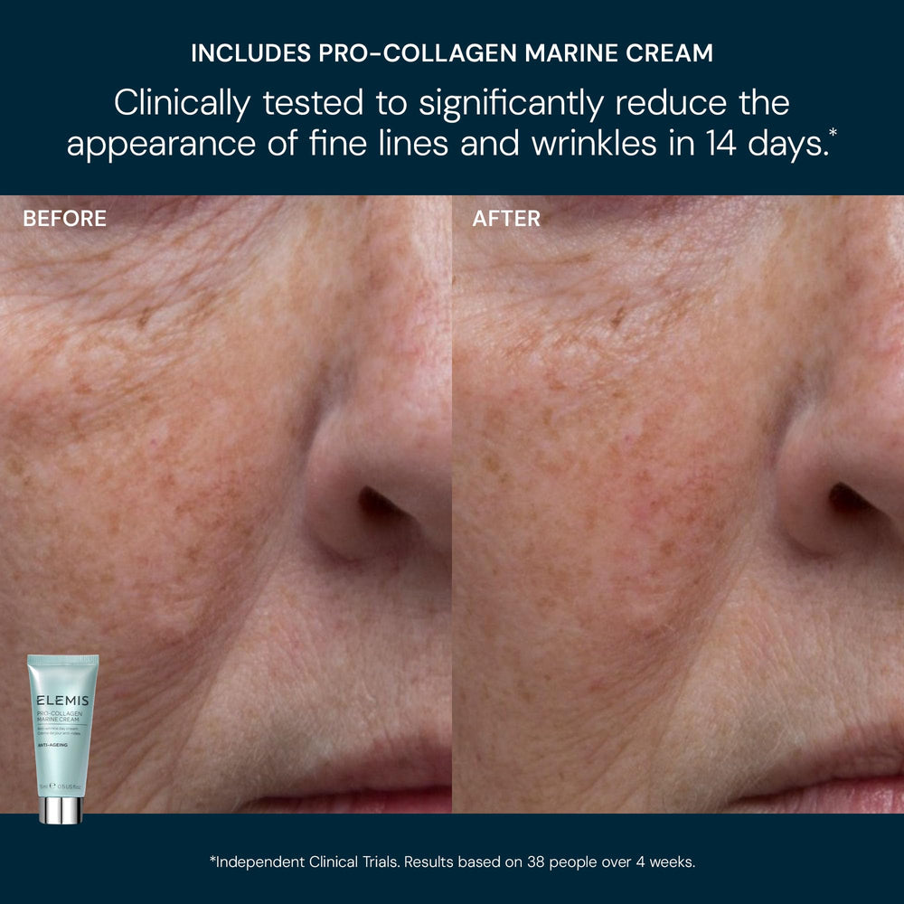 Elemis Aston Martin Pro-Collagen Marine Cream for smoother, firmer skin.