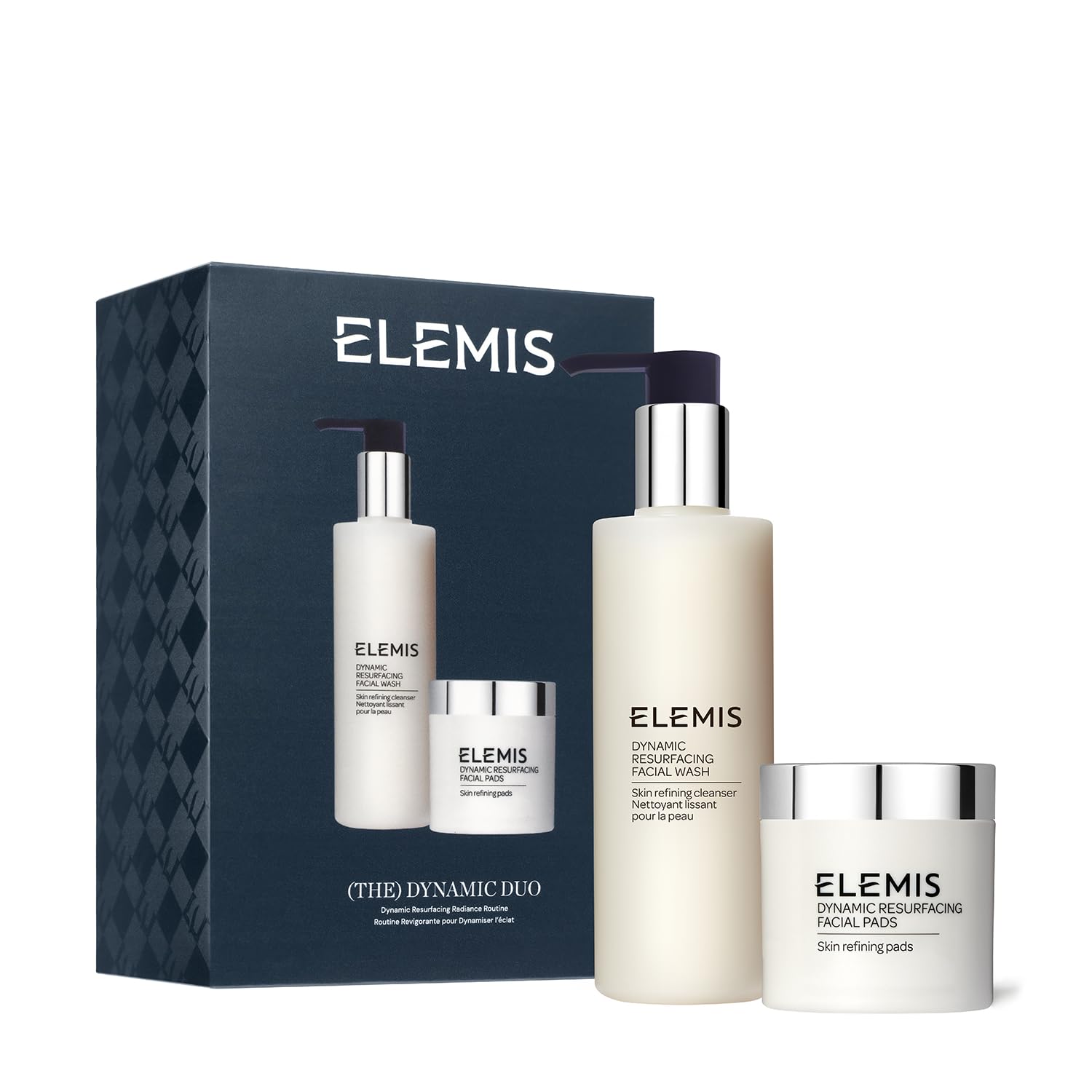 Elemis Dynamic Duo gel cleanser purifying the skin during application
