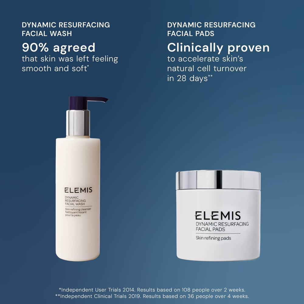 Elemis Dynamic Resurfacing Peel Pads pack, ready to renew and reveal radiant at-home glow.