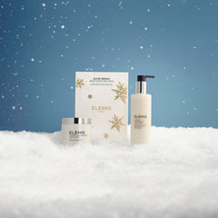 Elemis Glow Bright Duo holiday gift, attractive set for skincare lovers seeking luminous results.