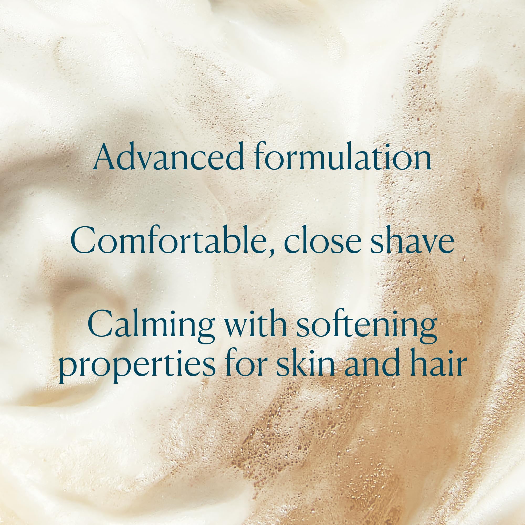 ELEMIS Ice Cool Foaming Shave Gel close-up shows hair-softening action for easy shaving