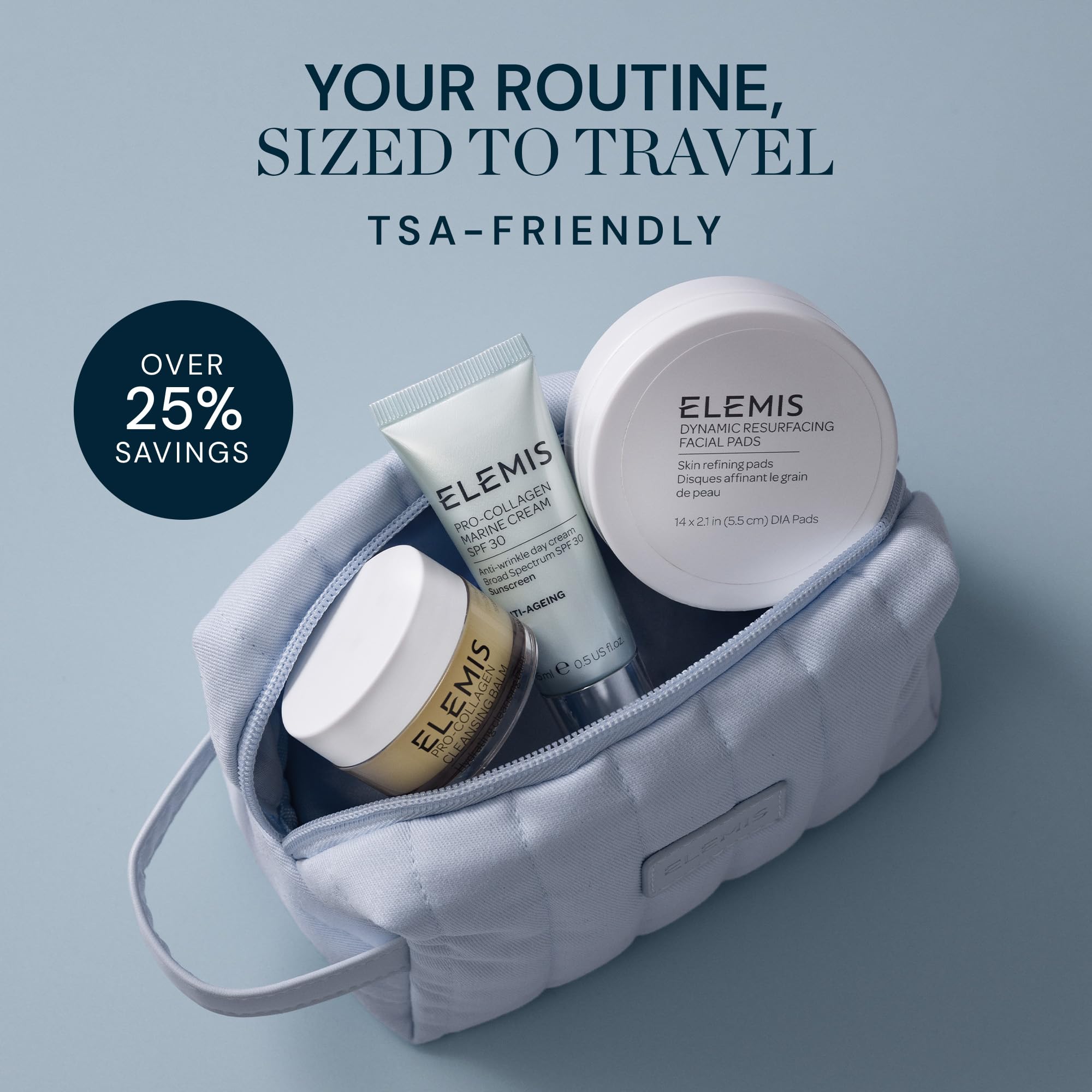 Elemis Marine Cream SPF 30 mini jar for daily hydration