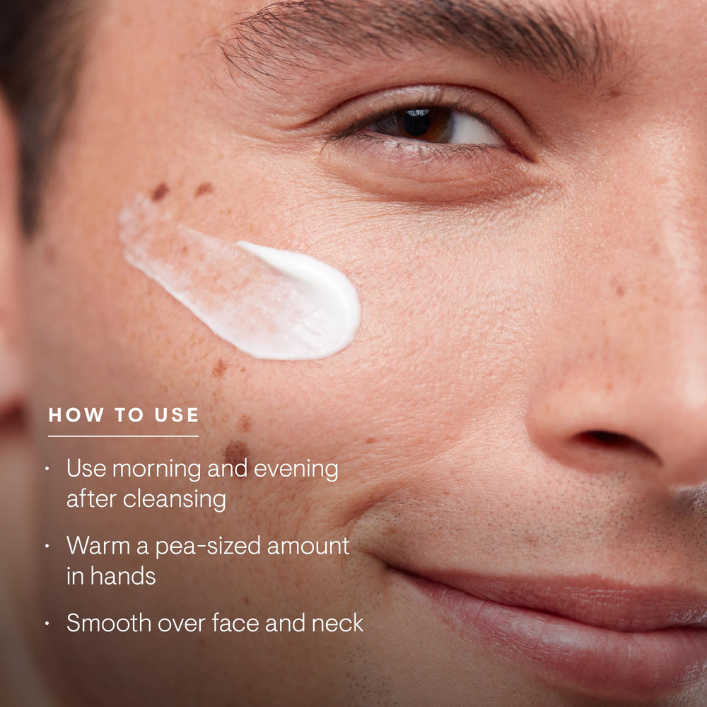 ELEMIS Men Pro-Collagen Marine Cream travel-sized bottle for on-the-go hydration.