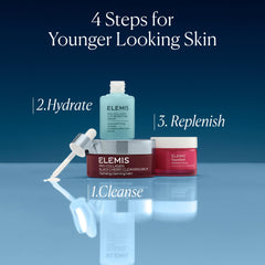 Texture close-up highlights the non-greasy, breathable feel of the gel-cream.