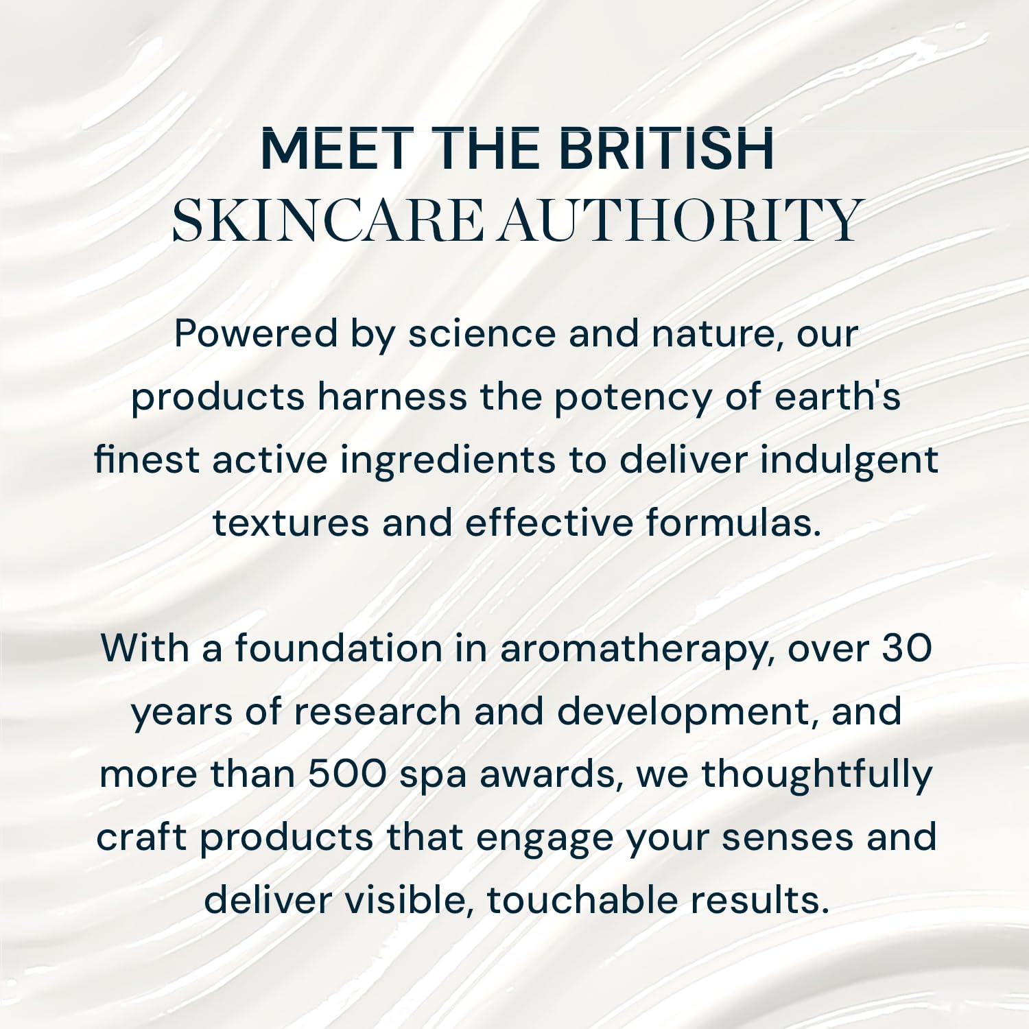 Quick absorption of Musclease oil leaving no greasy residue