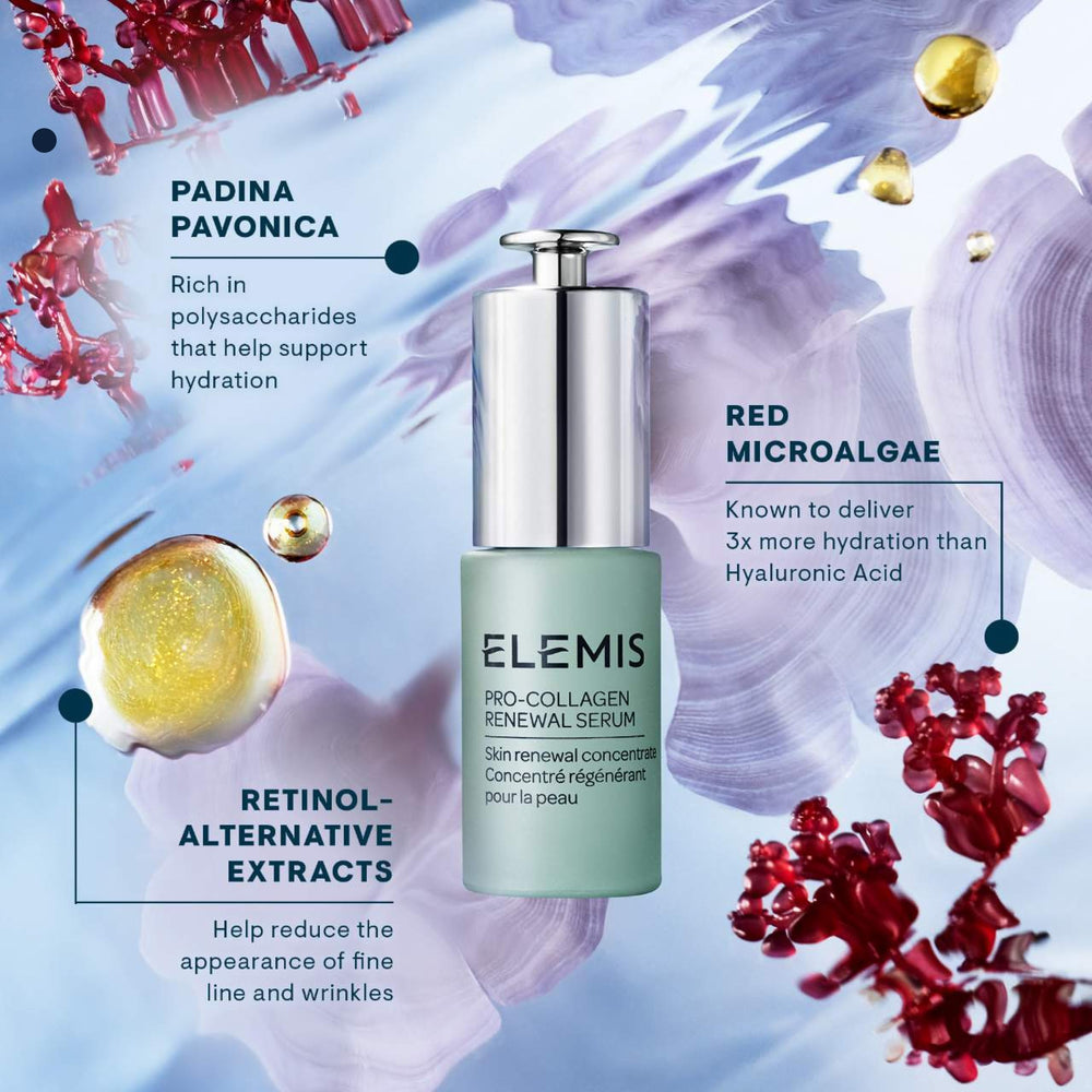 Front packaging box with Elemis branding