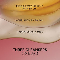 Gentle facial massage with ELEMIS cleansing balm for deep cleanse