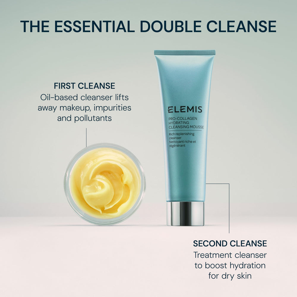 Elemis Pro-Collagen Cleansing Balm incorporated into daily routine.