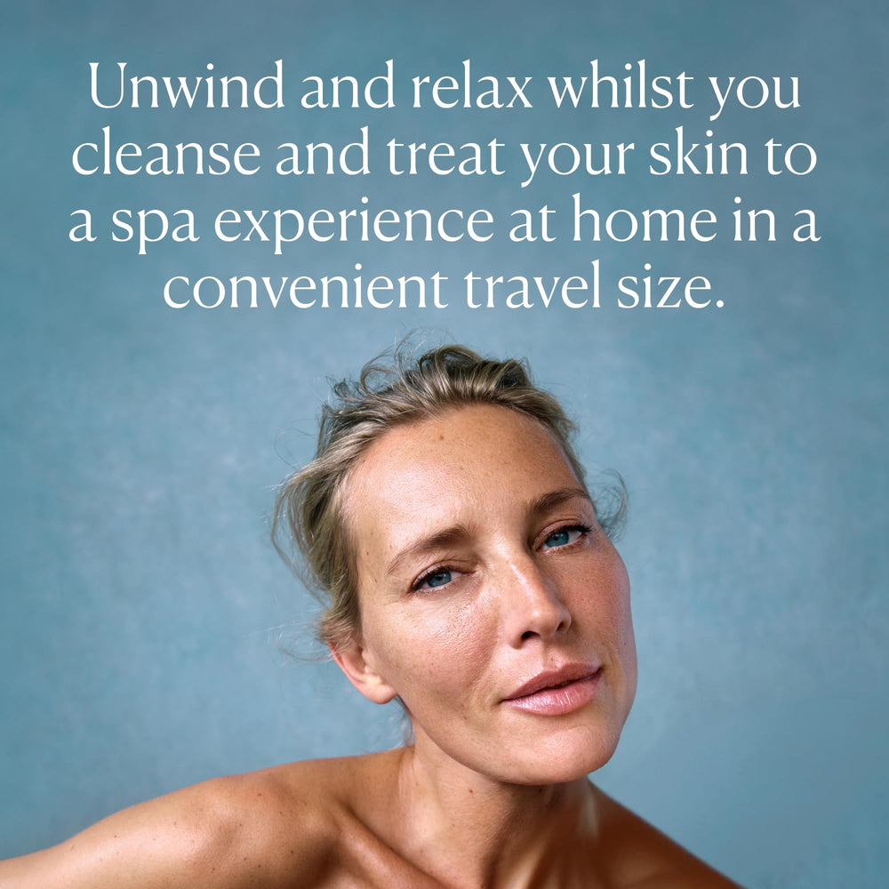 ELEMIS Pro-Collagen balm applied to face for makeup removal