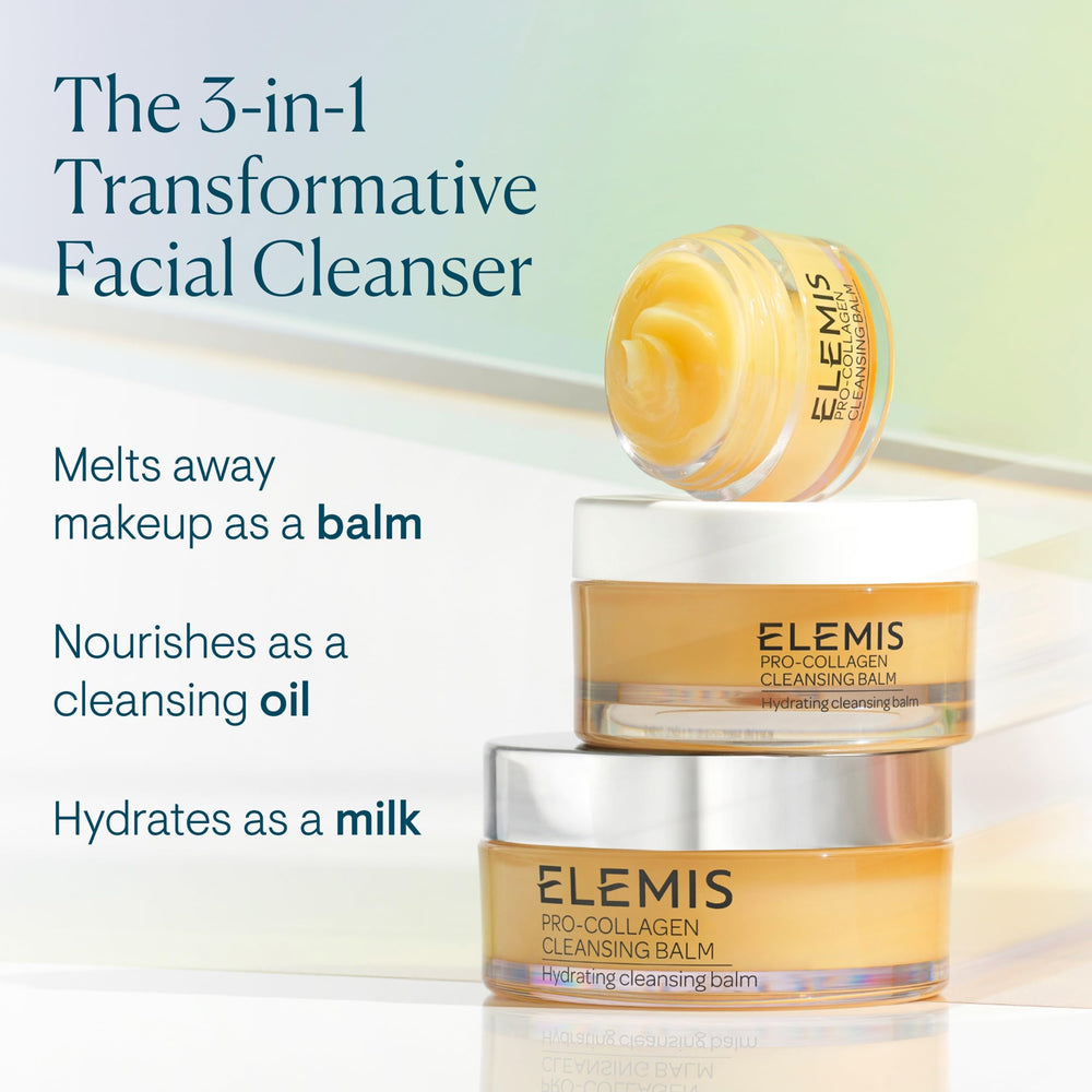 ELEMIS Pro-Collagen Cleansing Balm lavender chamomile swatch with soothing aroma