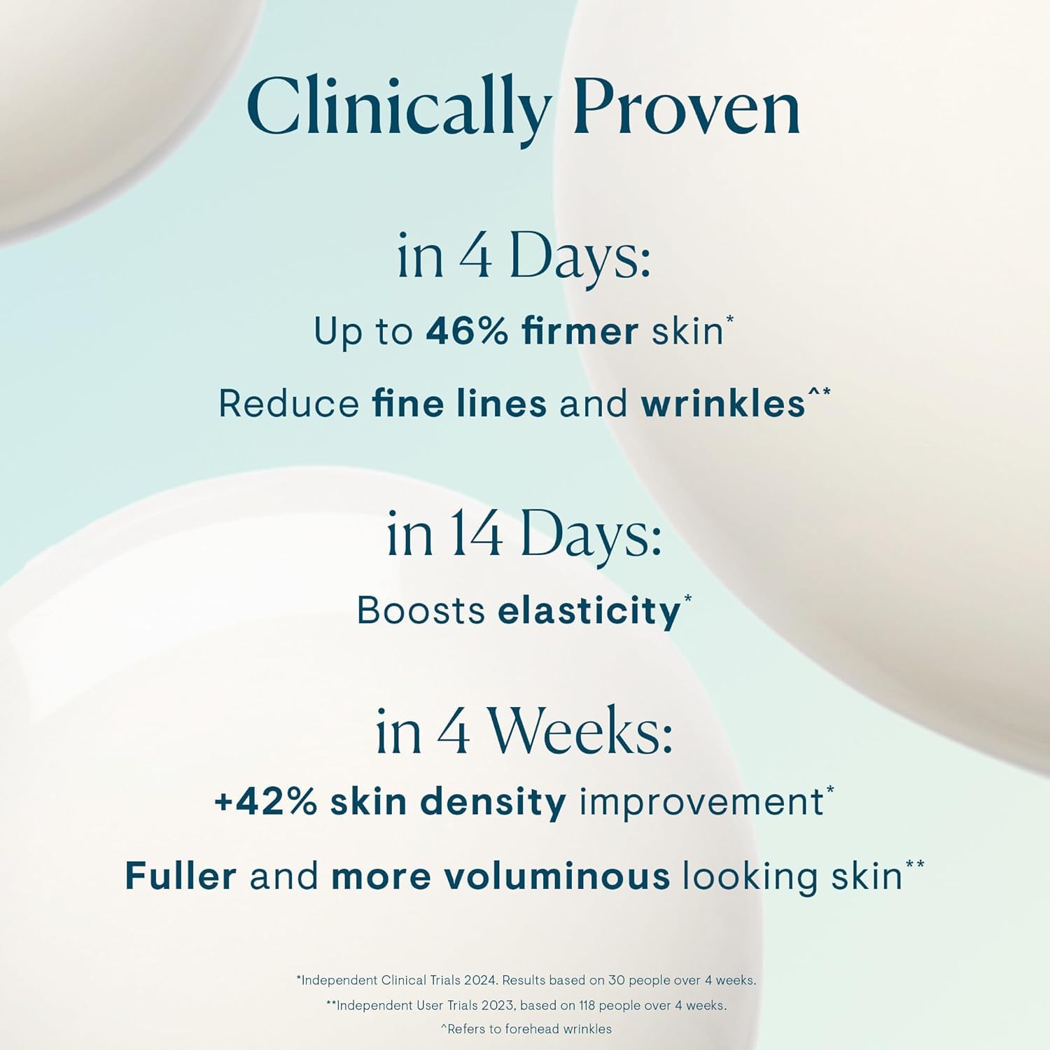 ELEMIS Pro-Collagen Future Restore Serum application swirls across skin