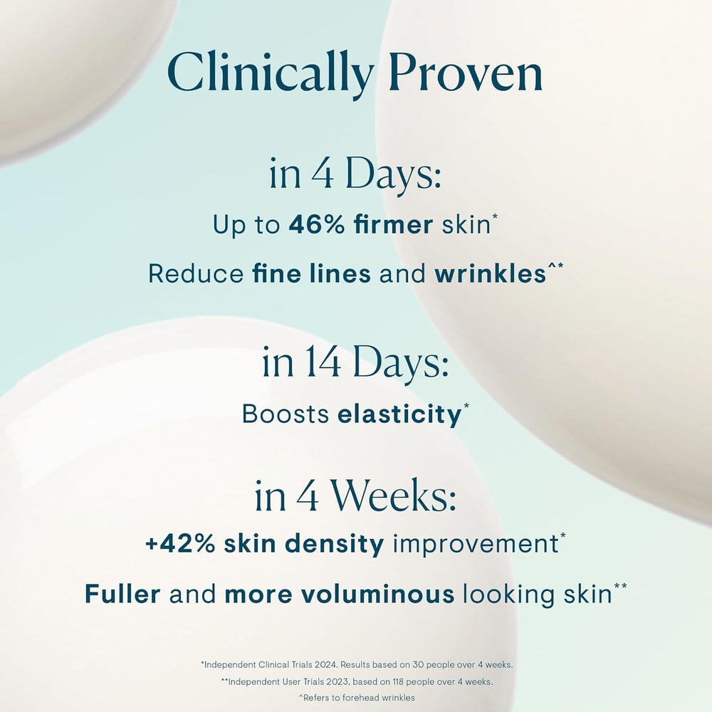 ELEMIS Pro-Collagen Future Restore Serum application swirls across skin