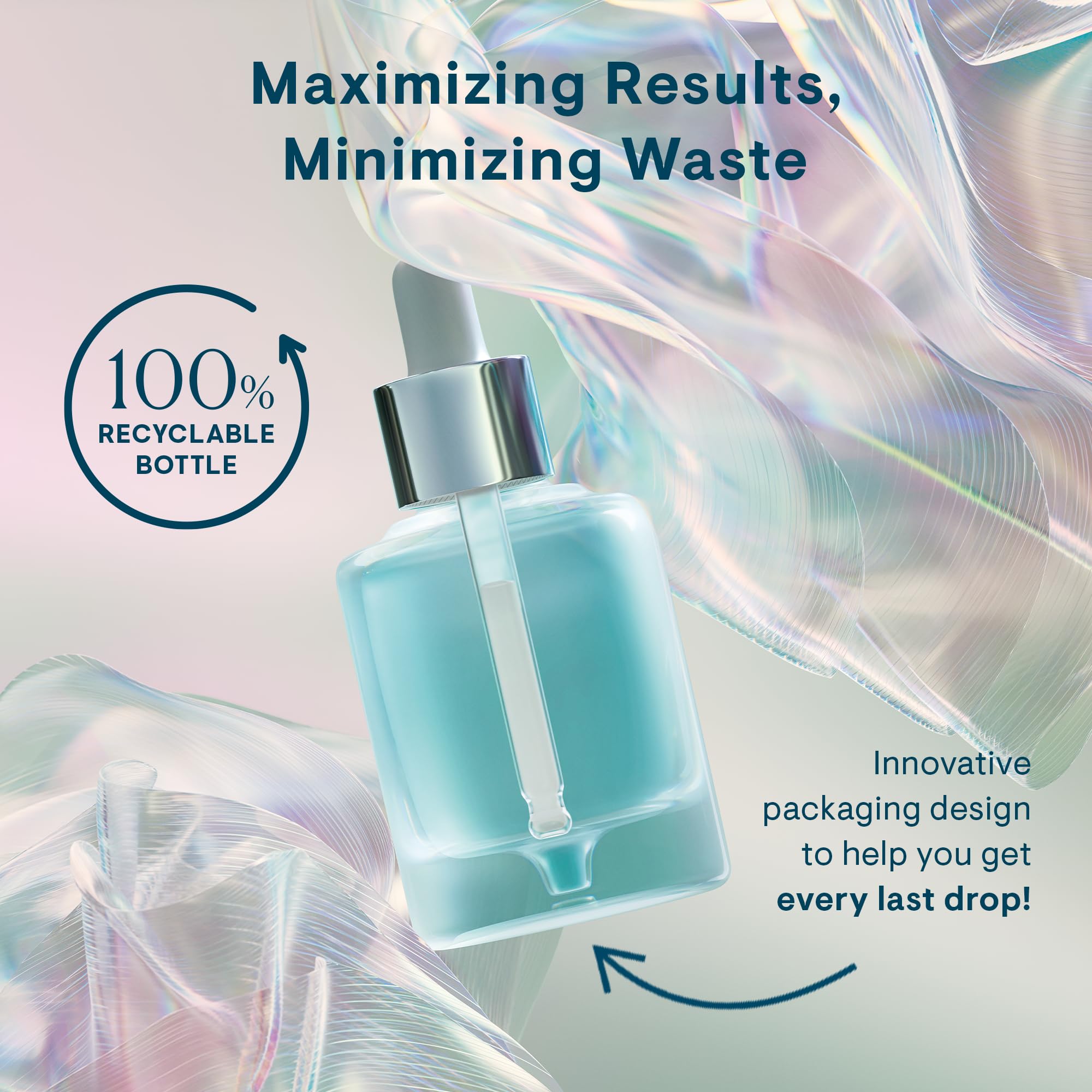 Packaging detail of Elemis Pro-Collagen Future Restore Serum emphasizing clean design.