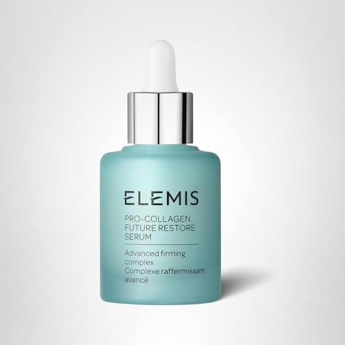 Routine shot with Elemis Pro-Collagen Future Restore Serum integrated into daily care.
