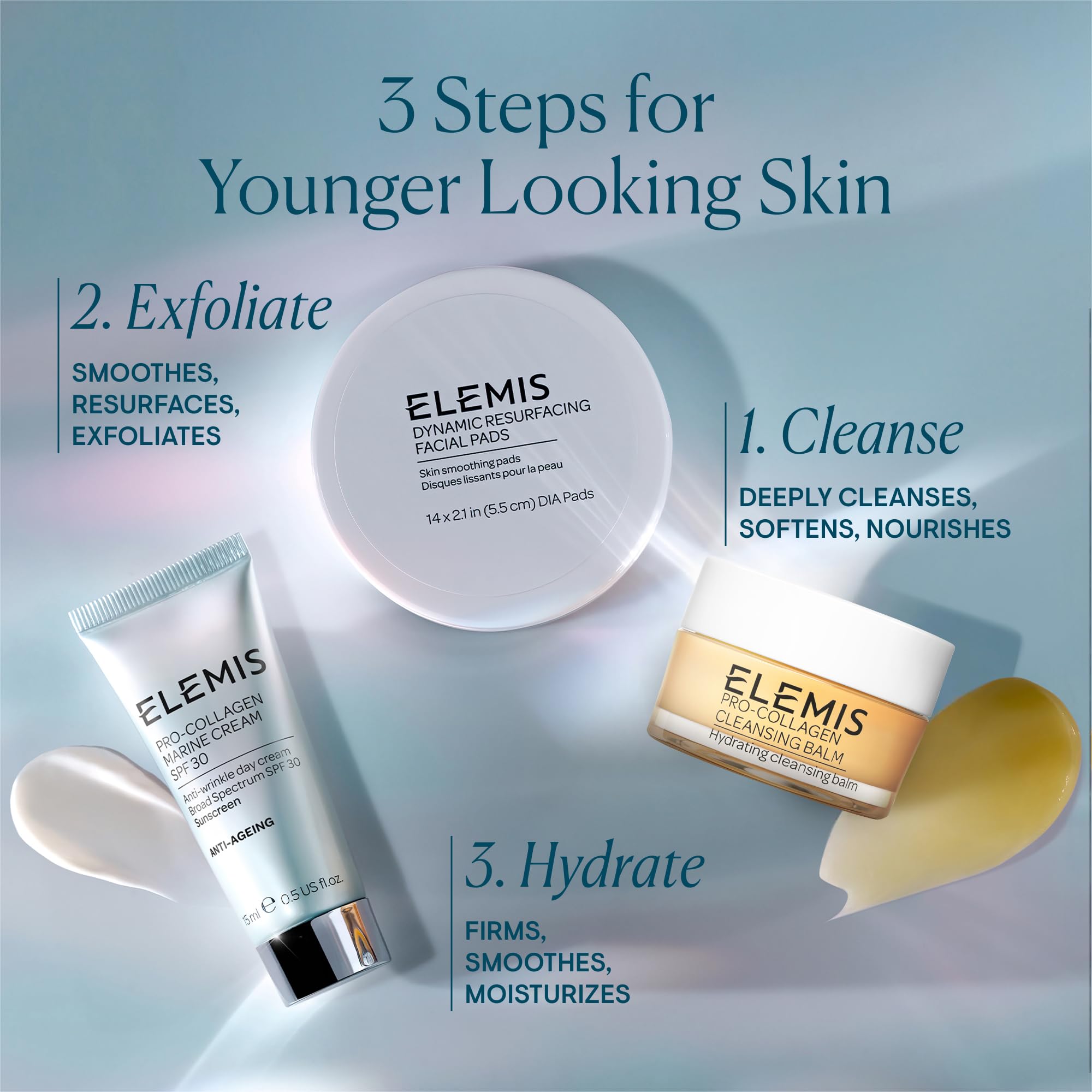 Consistency close-up of Elemis Pro-Collagen Marine Cream SPF 30