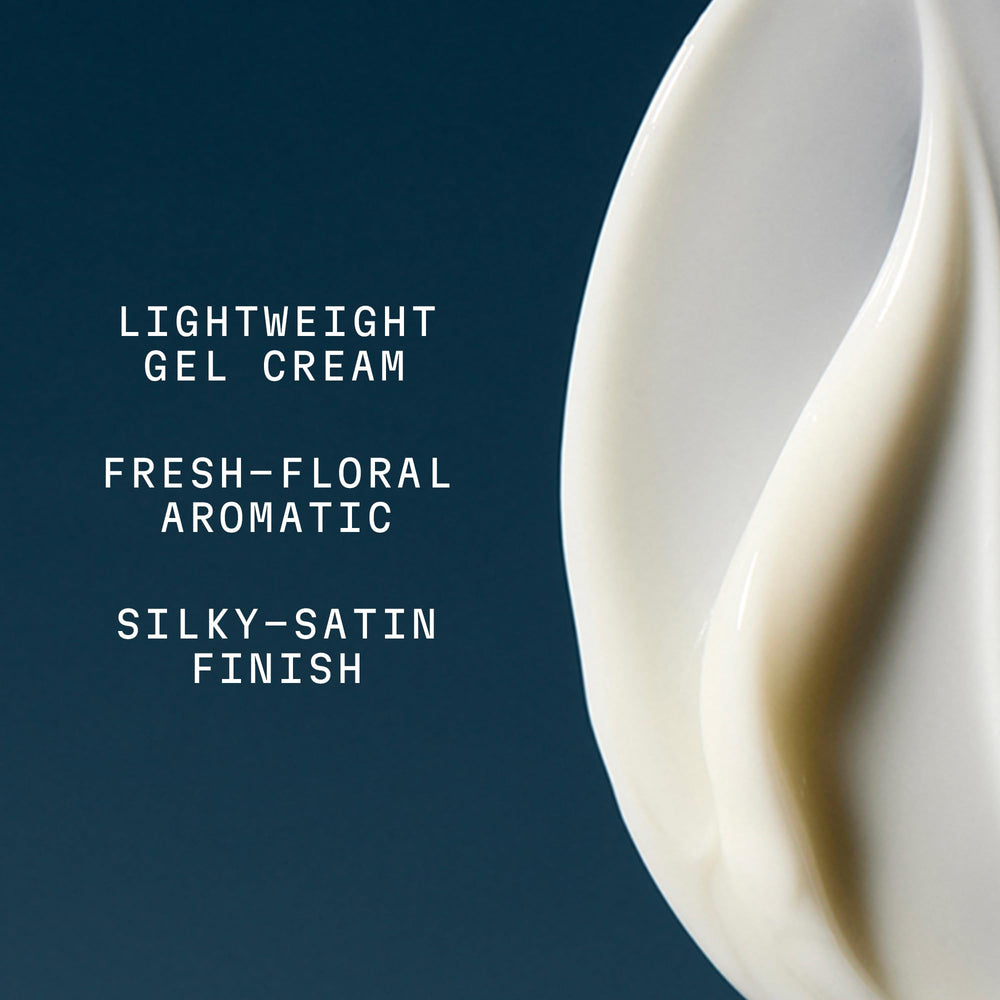 Elemis Pro-Collagen Marine Cream SPF 30 swirl glow suggests radiant skin.